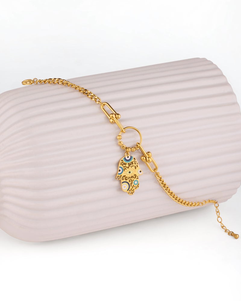 TAAHIRA Precious Chain Bracelet - Image 2